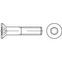 TOOLCRAFT 149202 Süllyesztett csavarok M5 25 mm Belső hatlapú Acél Galvanikusan cinkezett 500 db