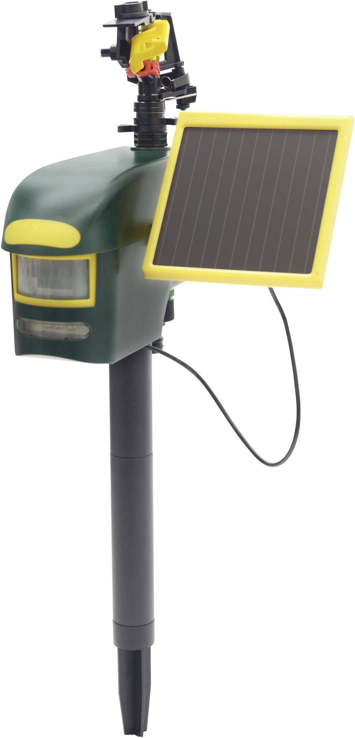 Napelemes, mozgásérzékelős vízsugaras kutya-, macska-, madár- és egyéb állatriasztó, Gardigo-0