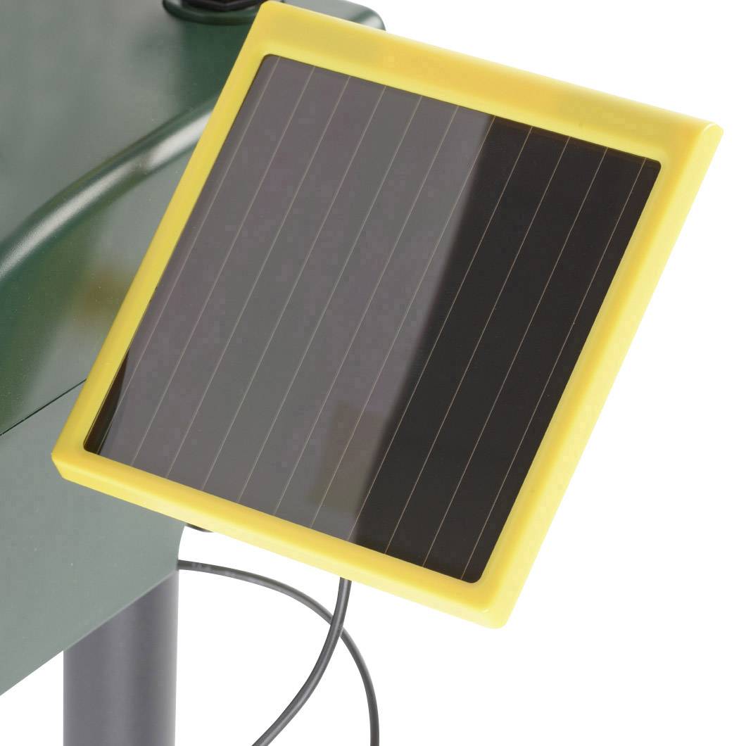 Napelemes, mozgásérzékelős vízsugaras kutya-, macska-, madár- és egyéb állatriasztó, Gardigo-12