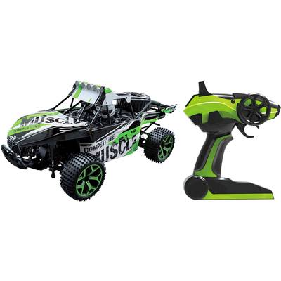Amewi 22211 Extreme D5 1:18 RC kezdő modellautó Elektro Buggy 4WD Akkuval, töltőkészülékkel és adóakkukkal