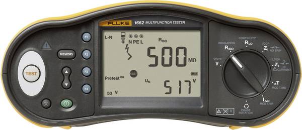 Fluke  FLK-1662-SCH  Telepítés teszter  Kalibráció (ISO)