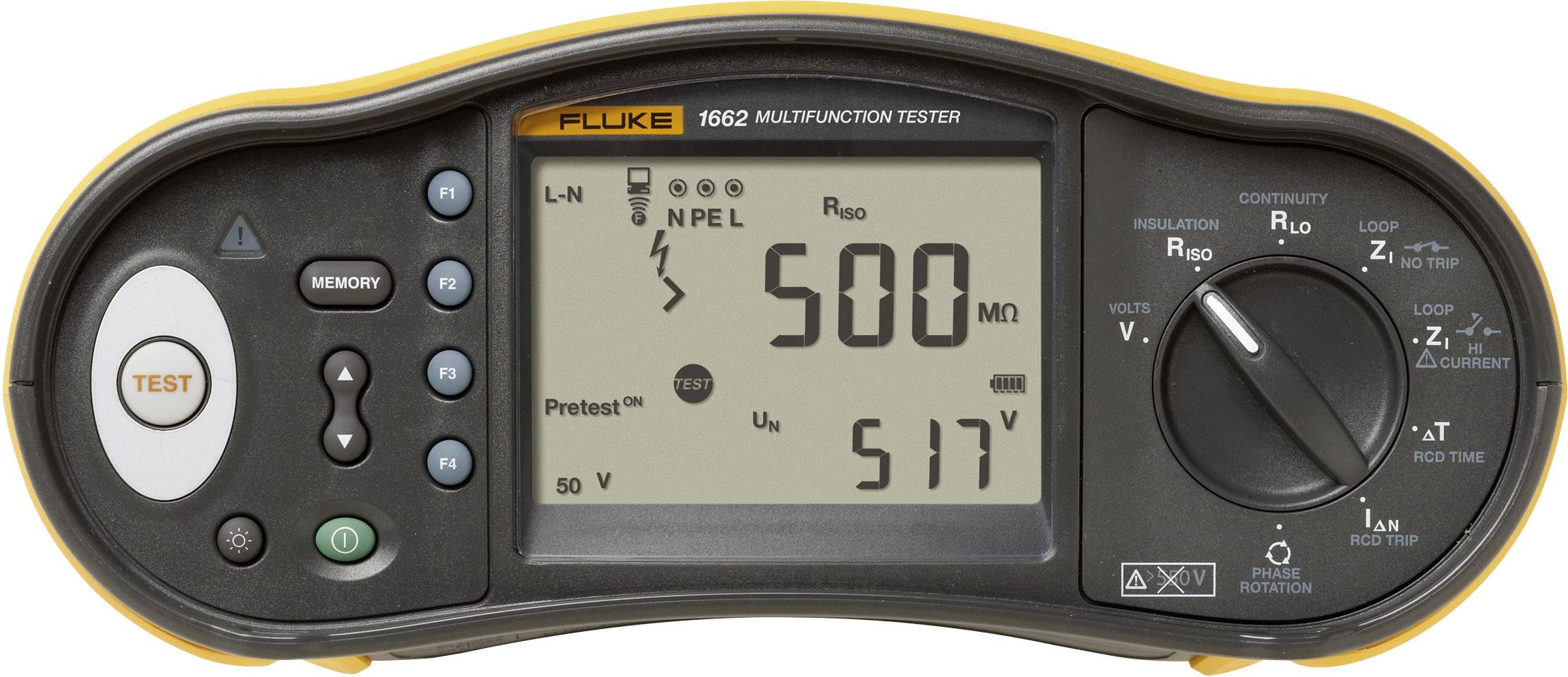Fluke FLK-1662-SCH Telepítés teszter Kalibráció (ISO)