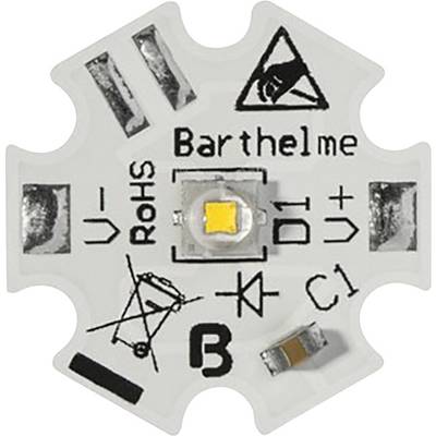 Barthelme Nagy teljesítményű LED Melegfehér  6 W 510 lm  120 °   1050 mA  61003528 