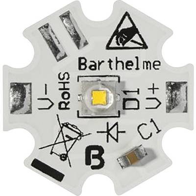 Barthelme Nagy teljesítményű LED Melegfehér  6 W 490 lm  120 °   1800 mA  61003728 