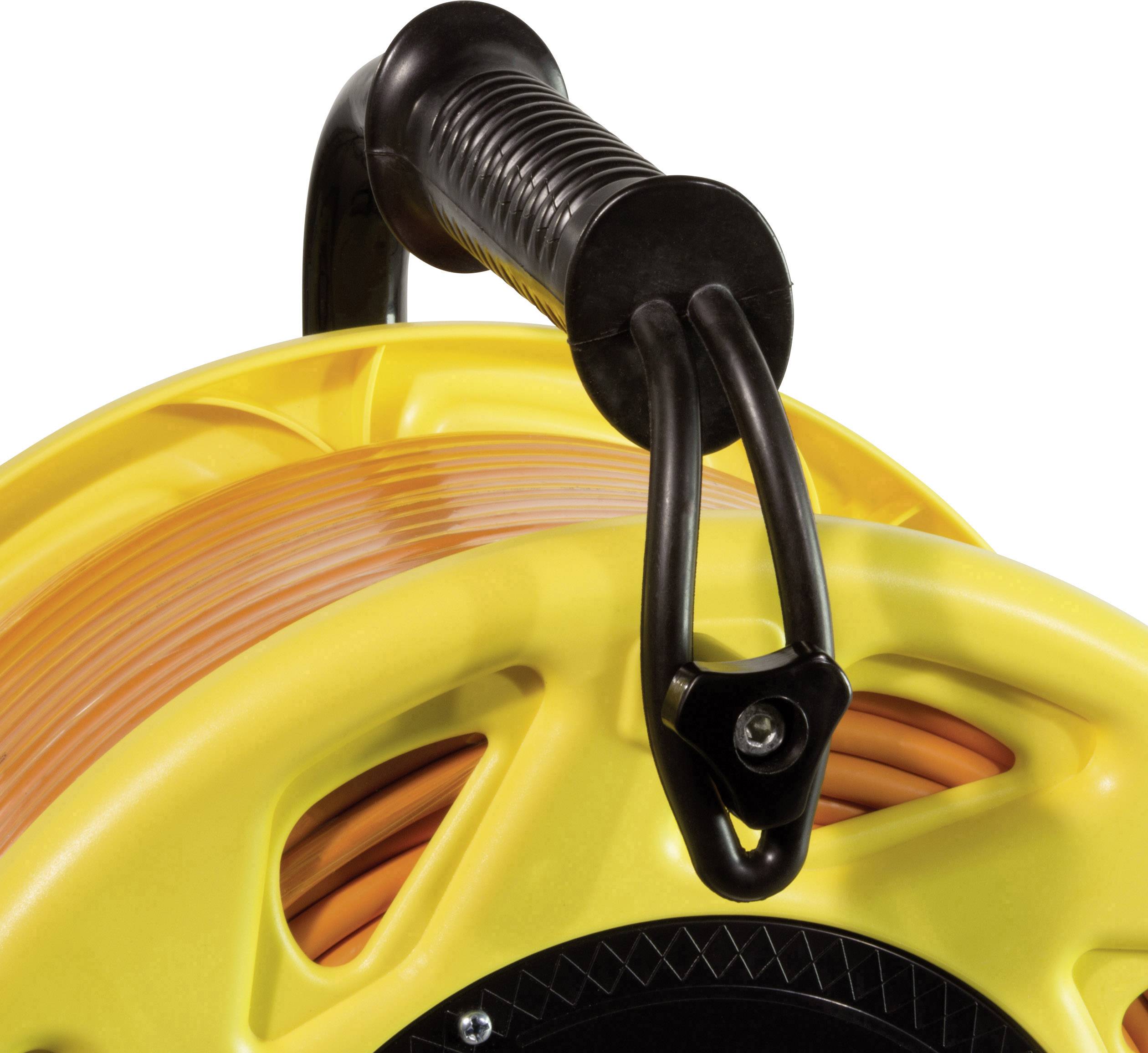 RJ45 hálózati LAN kábel, kábeldobra feltekerve 90 m CAT 6A S/FTP Narancs színű LogiLink CQ5090S-1