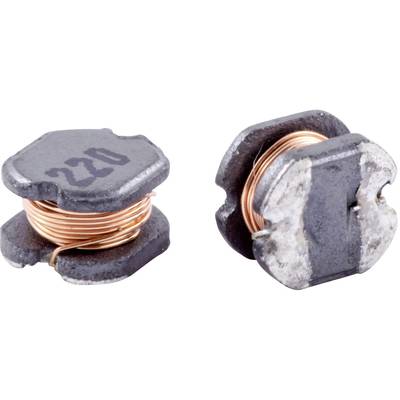 SMD induktivitás árnyékolás nélkül 68 µH 0,5 A NIC Components NPI43C680MTRF 2000 db