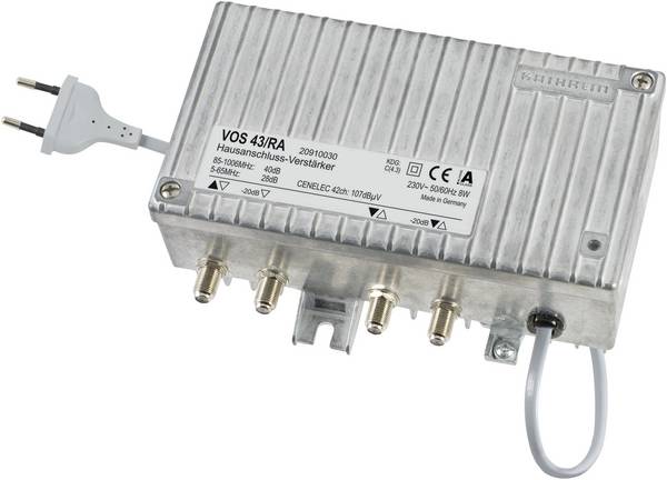 Kathrein VOS 43/RA Kábel TV erősítő  40 dB