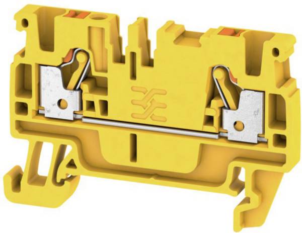 Weidmüller 1521940000 Átmenő kapocs 5.1 mm Rugó  Sárga 100 db