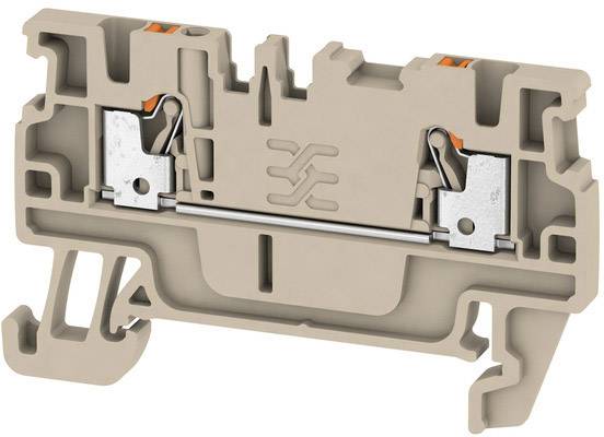 Weidmüller 1552790000 Átmenő kapocs 3.5 mm Rugó Szürke 100 db