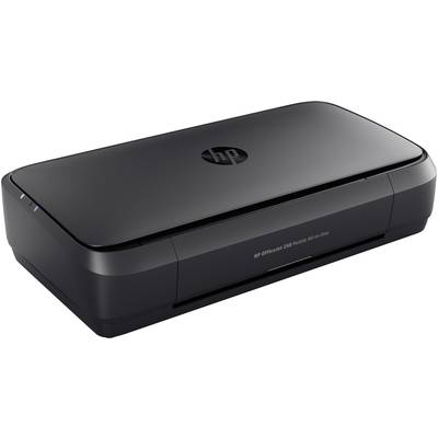 Egy kompakt dizájnú fekete HP nyomtató, irodai környezetekhez tökéletesen alkalmas.