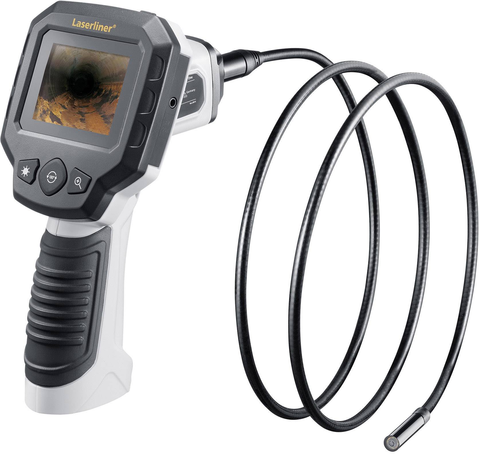 Endoszkóp kamera LCD kijelzővel, szonda Ø 9 mm, hossza: 1,5 m Laserliner 082.252A