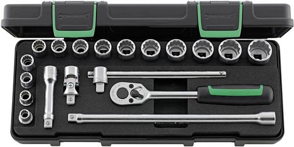 Stahlwille 45/14/5I KN 96024132 Dugókulcs készlet  3/8" (10 mm) 19 részes