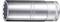 Fém dugókulcs adapter Stahlwille logóval és a "Chrome Alloy Germany" felirattal.