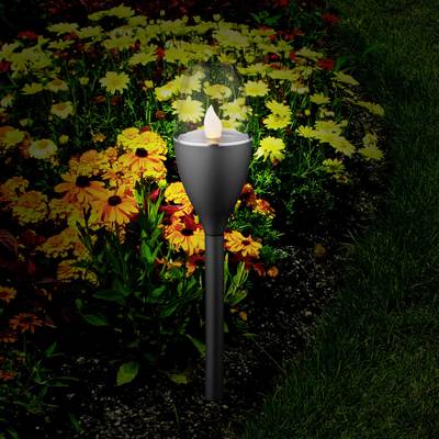 Leszúrható napelemes kerti lámpa készlet, kültéri LED-es dekor lámpa, 0,25W, borostyán, 5 db, Polarlite
