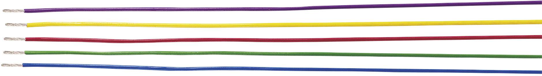 HELU 26431 Egyes ér LiYv 1 x 0.25 mm² Zöld méteráru