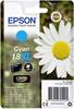 Epson Tinta 18XL Eredeti Cián C13T18124012
