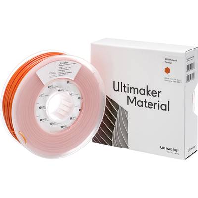 Ultimaker ABS - M2560 Orange 750 - 206127  3D nyomtatószál ABS műanyag  2.85 mm 750 g Narancs  1 db