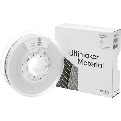 Ultimaker CPE - M0188 Light Gray 750 - 201273  3D nyomtatószál CPE  2.85 mm 750 g Világosszürke  1 db