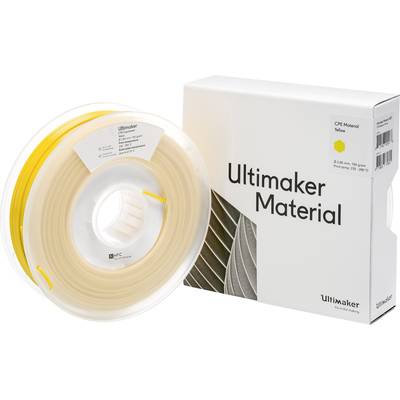 Ultimaker CPE - M0188 Yellow 750 - 201273  3D nyomtatószál CPE  2.85 mm 750 g Sárga  1 db