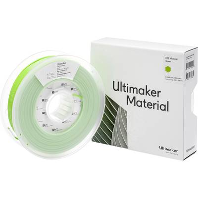 Ultimaker CPE - M0188 Green 750 - 201273  3D nyomtatószál CPE  2.85 mm 750 g Zöld  1 db