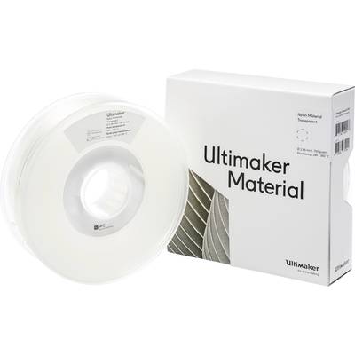 Ultimaker FIUM-NYLO-UM3T PAX - M2085 Transparent 750 - 215158 3D nyomtatószál PA (poliamid)  2.85 mm 750 g Átlátszó  1 d