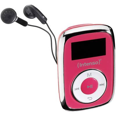 Intenso Music Mover MP3 lejátszó 8 GB Rózsaszín Rögzítő csíptető