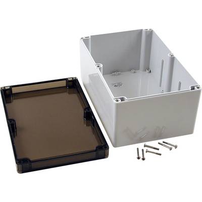 Hammond Electronics 1554VB2GYSL Univerzális műszerdobozok 240 x 160 x 120 Polikarbonát Szürke 1 db