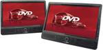 Fejtámlák DVD-lejátszó 2 monitorral Kaliber MPD-2010T