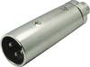 Kash XLR adapter XLR dugó - RCA alj Mono Pólusszám:3 1 db