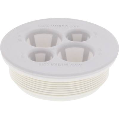 Wiska Kábelátvezető Szorítási átmérő (max.) 12 mm Polipropilén Élénk szürke (RAL 7035) 1 db
