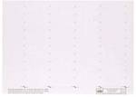 ELBA címke 58 x 18 mm (szélesség x magasság) 160 g / m² fehér karton, 50 darab / csomag