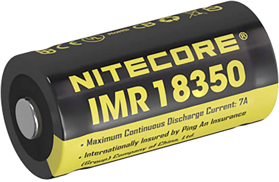 NiteCore IMR 18350 Speciális akku 18350 Lítiumion 3.7 V 700 mAh 1 db