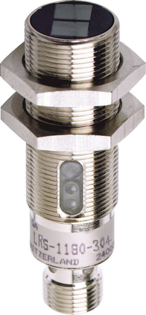 Fénysorompó, reflexiós fénydetektor hatótáv 2000mm M18 menettel Contrinex LRS-1180-304