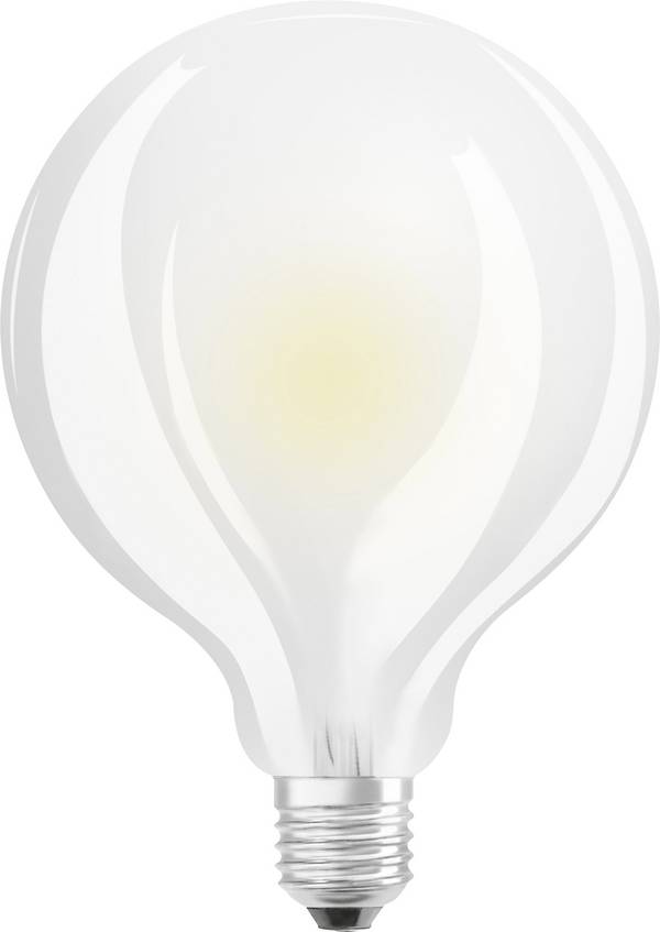 OSRAM HOMELIGHTING 4058075808713 LED EEK E (A - G) E27 Gömb forma 6.5 W = 60 W Melegfehér (Ø x H) 95 mm x 138 mm Szál 1 db