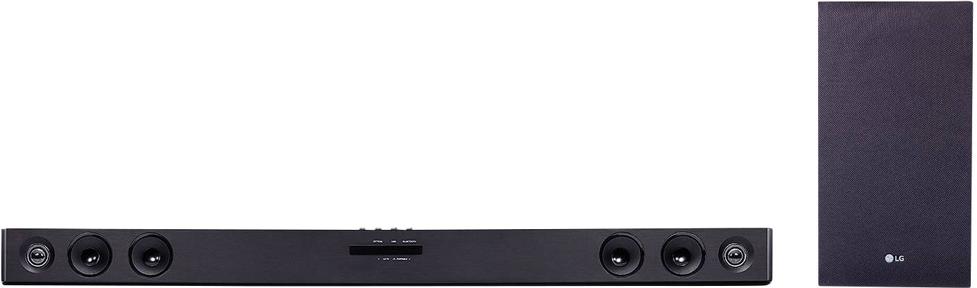 LG Electronics SJ3 Soundbar Fekete Bluetooth, Vezeték nélküli mélysugárzóval-0