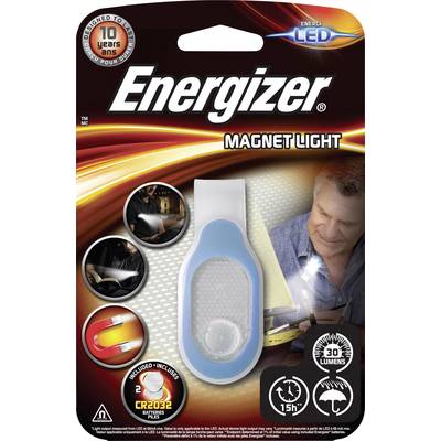 Energizer Magnet Light  LED Mini zseblámpa Mágneses tartóval Elemekről üzemeltetett 30 lm  80 