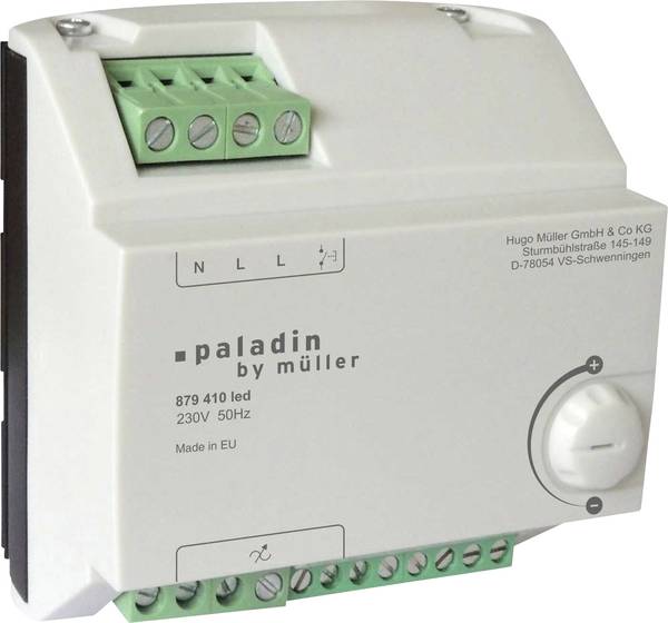 Müller 23483 Kalapsín dimmer Alkalmas fényforrásokhoz: LED-es izzó Fehér