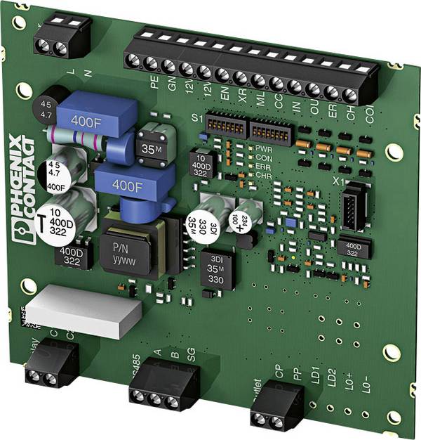 Phoenix Contact 1622460 EV-CC-AC1-M3-CC-SER-PCB eMobility töltésvezérlő