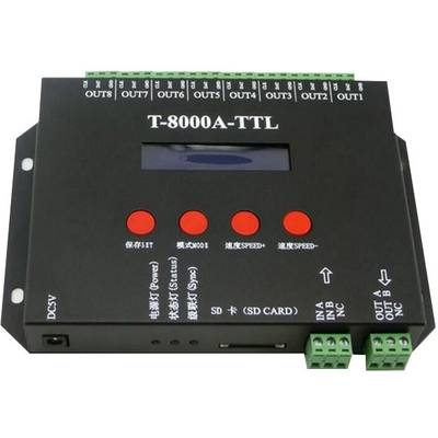  RGB-CON-T-8000 LED távirányító     175 mm 90 mm 30 mm 