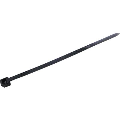 Kábelkötegelő 1,9 x 80 mm, Tru Components, fekete, 100 db
