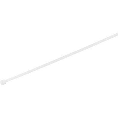 Kábelkötegelő 3.6 x 200 mm, Tru Components, fehér, 100 db