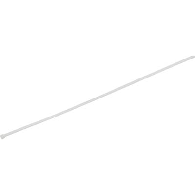 Kábelkötegelő 3.6 x 400 mm, Tru Components, fehér, 100 db