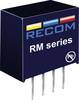0,25 W-os DC/DC átalakító, be: 5 V/DC, ki: 3,3 V/DC, 76 mA, 0,25 W, Recom International RM-053.3S