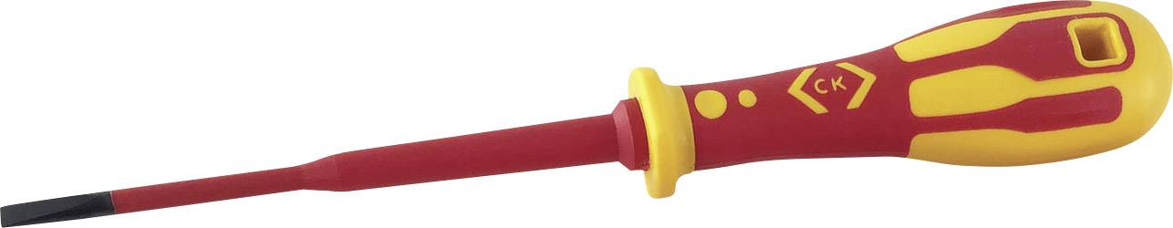 C.K Dextro VDE Platte schroevendraaier Kopbreedte: 4 mm Koplengte: 100 mm DIN ISO 2380-2