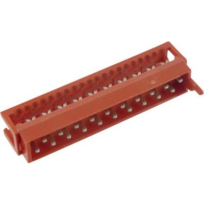 Sorcsatlakozó tűsor Micro-MaTch Pólusok száma 24 TRU COMPONENTS 1589857 Raszterméret: 2.54 mm 1 db