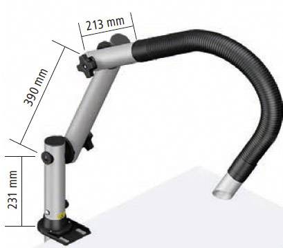 Weller T0053657999N Elszívó dűzni 1 db