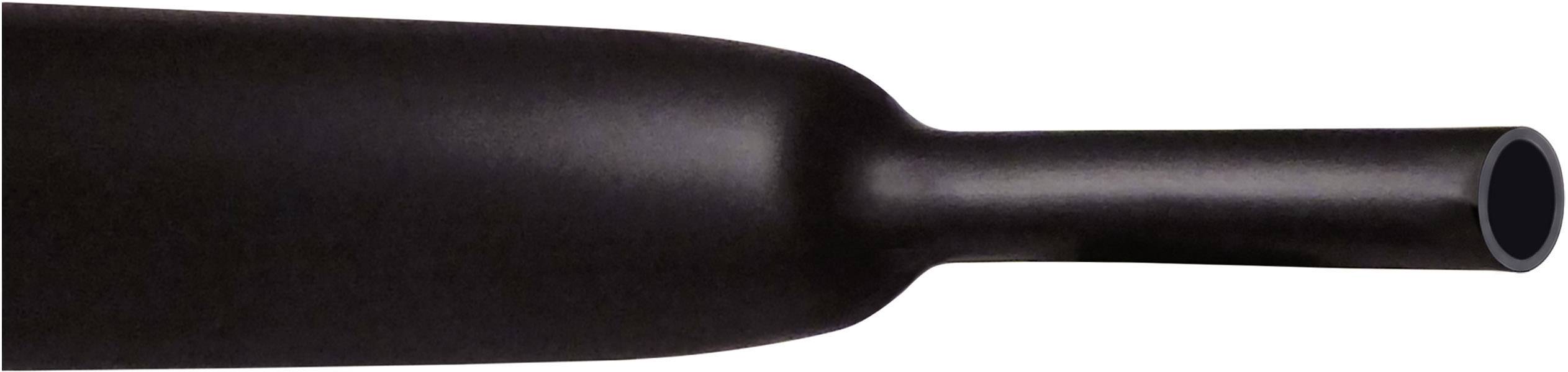 CellPack 150278 Zsugorcső ragasztóval Fekete 24 mm 8 mm Zsugorodási arány:3:1 1 db