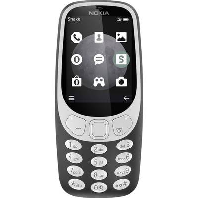 Nokia 3310 3G Dual SIM mobiltelefon Szén
