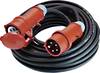 Bachmann 0165792 Áram Hosszabbítókábel 16 A Fekete 5.00 m H07RN-F 5G 2,5 mm² Kültérre alkalmas