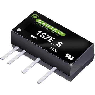 Gaptec 10070350 DC/DC feszültségváltó, nyák 12 V/DC 15 V/DC 200 mA 1 W Kimenetek száma: 1 x Tartalom, tartalmi egységek